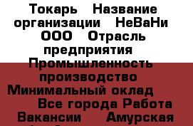 Токарь › Название организации ­ НеВаНи, ООО › Отрасль предприятия ­ Промышленность, производство › Минимальный оклад ­ 80 000 - Все города Работа » Вакансии   . Амурская обл.,Архаринский р-н